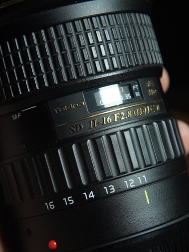 Lente Tokina 11-16 2.8 Ef Canon