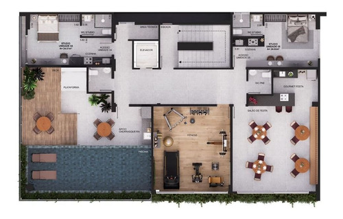 Imagem 16 de 23 de Apartamento À Venda, 82 M² Por R$ 446.768,00 - Intermares - Cabedelo/pb - Ap1001