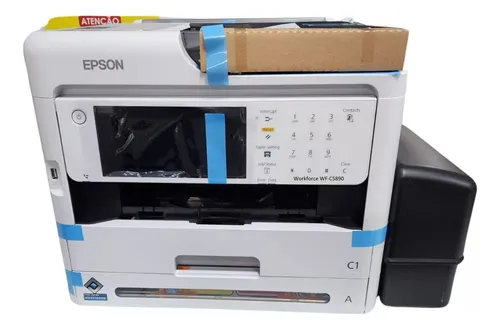 comprar Impressora Cor Multifuncional Epson Wf-c5890 Bulk Ink Pu002F 30k