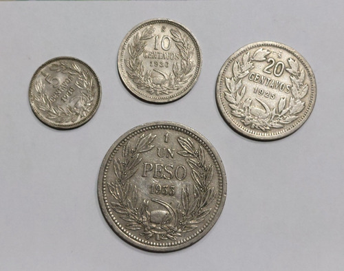 Monedas Chilenas Lote 8