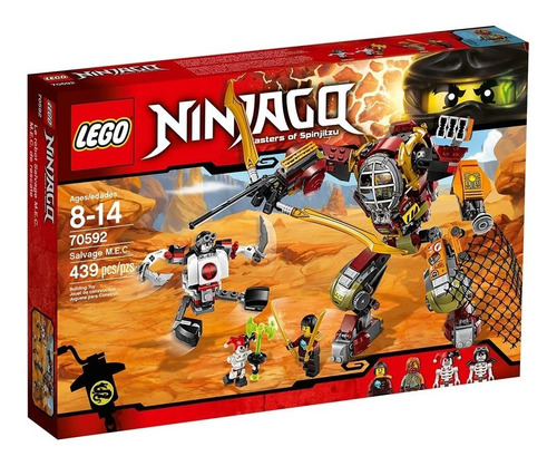 Lego Ninjago Masters Of Spinjitzu Salvaje M.e.c. 70592