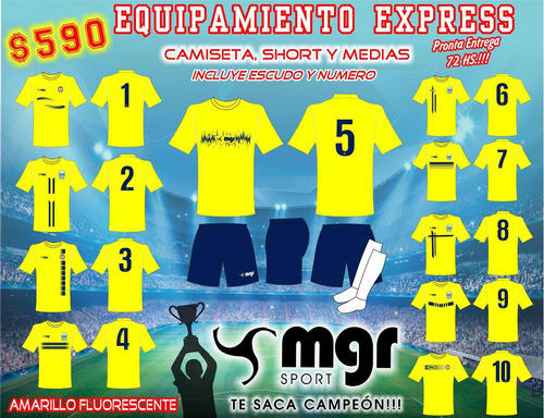 Diseño Express Azul Francia - Mgr Sport Oficial