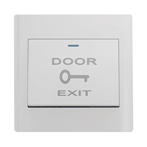 Wesua Interruptor De Botón De Salida De Puerta No/com Para S
