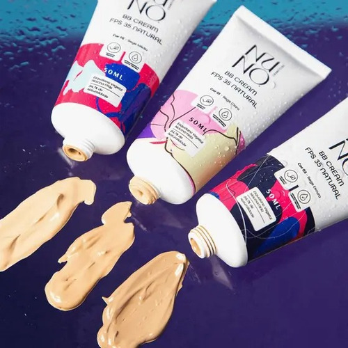 Bb Cream Fps 35 Natural Cor 02 Bege Médio 50ml - Nuno Bege Médio