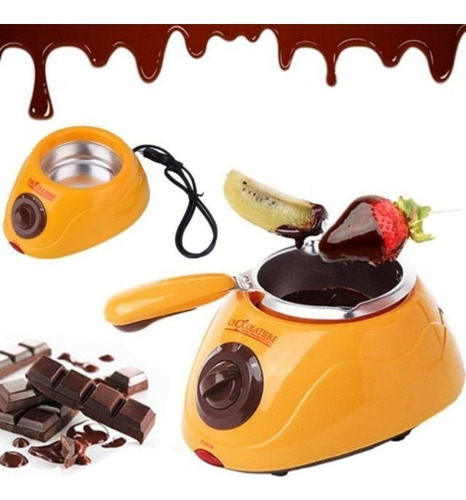 Maquina Chocolate Fondue Olla Derretidor 30 Accesorios