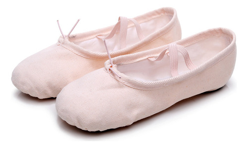 Zapatillas De Ballet Para Niñas Con Suela De Lona