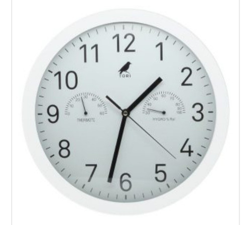 Reloj Mural Marca Tori Yq6515-1a Con Temperatura Tienda 