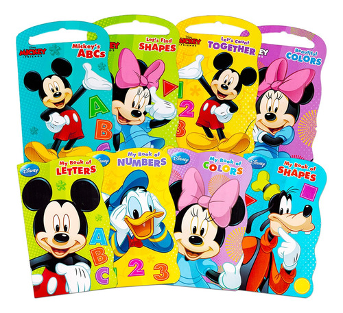 Conjunto De Libros De Mickey Mouse Niños, Superconjunt...