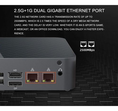 Mini Pc Morefine S500+ Ryzen 5625u 32gb/512gb Windows 11 Pro