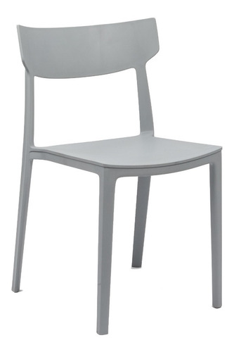 Imagen 2 de 8 de Pack X4 Silla Rio Apilable Apta Exterior