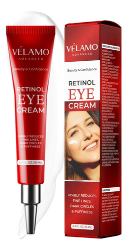 Velamo Advanced Crema Para Ojos De Retinol: Reduccion Rapida