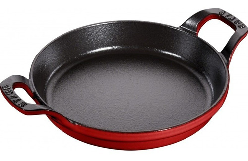 Staub® Plato Redondo Para Horno 20 Cm Hierro Fundido Color Rojo