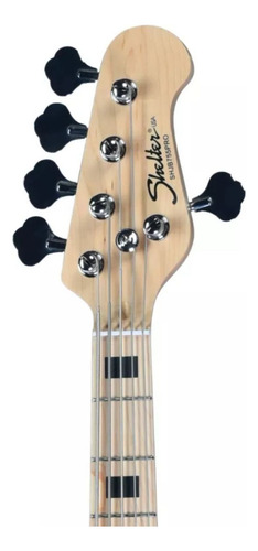 Baixo 5 Cordas Shelter Jazz Bass Shjb755 Pro Cor Shjb755pro-sbl