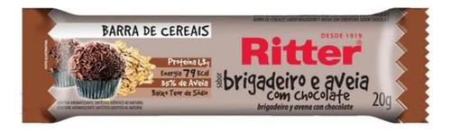 Cereal Ritter Mix Brigadeiro,aveia E Chocolate C/24