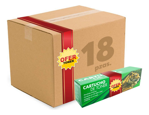 Caja 18 Pza Toner Generico 80a Compatible Con M401dw