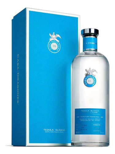 Paquete De 3 Tequila Casa Dragones Blanco 750 Ml