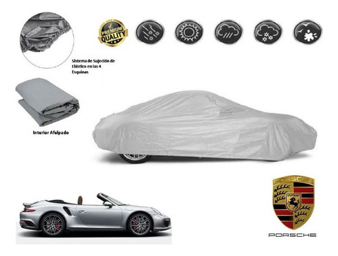 Funda Cubreauto Afelpada Porsche Turbo Cabriolet 2020