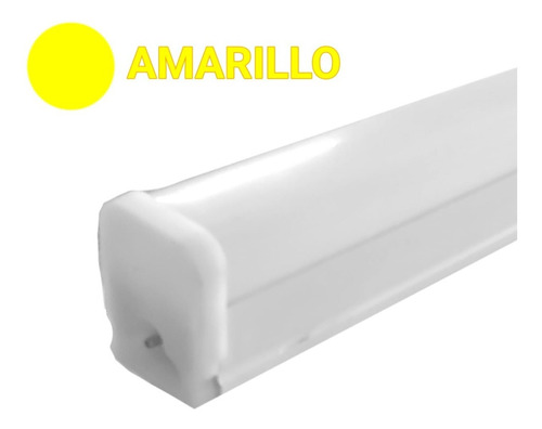 Barra Lampara Tubo Led Luz Amarillo Iluminación 1.20cm