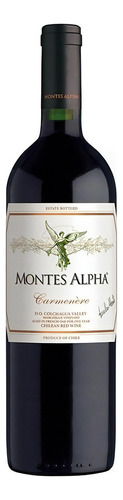 Vino Montes Alpha Carmenere 750cc Origen Chile