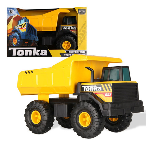 Tonka Camion De Volteo Gigante De Acero Amarillo Duro Y Rudo