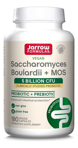 Saccharomyces 180 Caps Jarrow - Un - Unidad A $1749