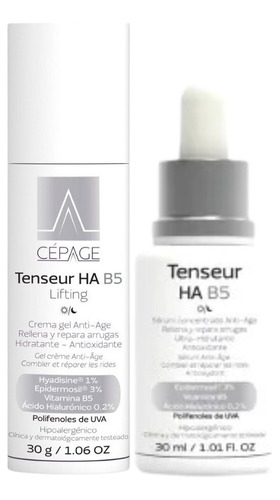 Combo Cepage +30 Tenseur Crema Ha B5 Lifting + Serum