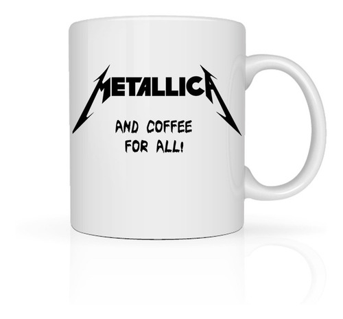 Taza Metallica 1 Cerámica (11oz=330ml)