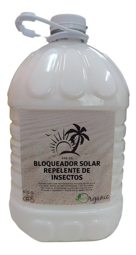 Bloqueador Solar Con Repelente De Insectos, Fps 50, Ecologic