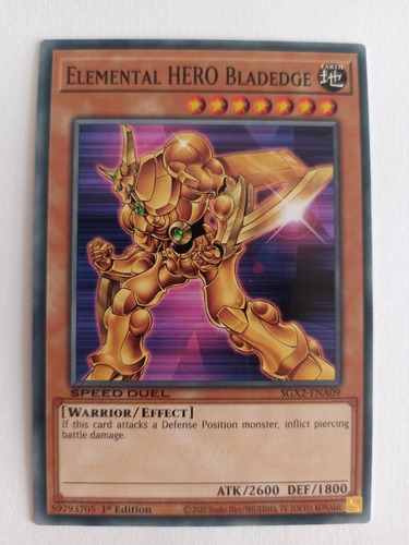 Elemental Hero Bladedge - Common    Sgx2