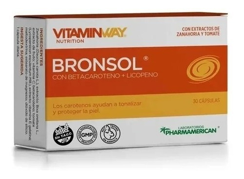 Bronsol Para Un Bronceado Intenso Betacaroteno Y Licopeno