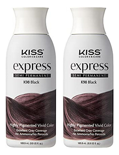 Coloración Permanente Cab Kiss Express Color De Cabello Semi