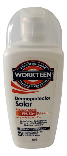 Protector Solar Workteen 120 Ml Cobre Fps 50+