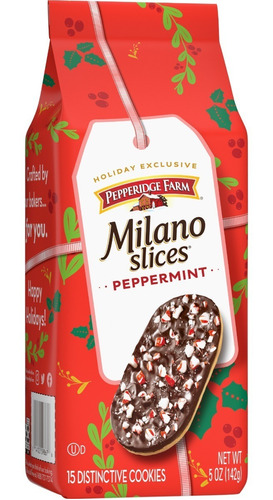 Pepperidge Farm Galletas Milano Chocolate Y Menta