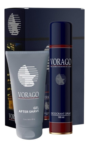 Vorago Desodorante + After Shave + Bolso Organizador Febo