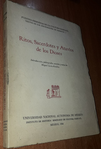 Ritos, Sacerdotes Y Atavios De Los Dioses