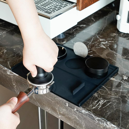 Espresso Tamping Estera Estación De Tampas De Café Espresso