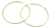 Comprar Aros Joyas Center Oro 18k Argolla Cubanos Lisos 30mm 2 Unida