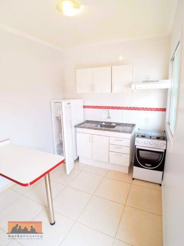 Imagem 1 de 9 de Kitnet Com 1 Dormitório Para Alugar, 21 M² Por R$ 1.600,00/mês - Jardim Santa Genebra Ii (barão Geraldo) - Campinas/sp - Kn0291