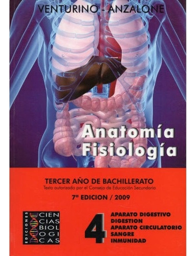 Anatomia Fisiologia Tomo 4.. - Antonio Anzalone