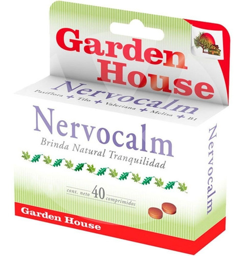 Nervocalm De Garden House X 40 Comp. Magistral Lacroze