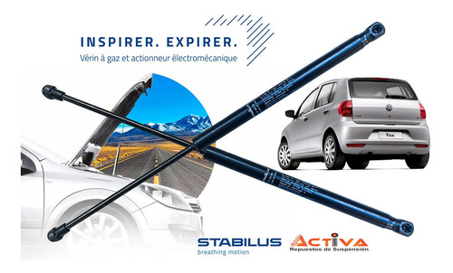 Imagen 2 de 5 de Amortiguador Porton Baul Vw Suran Original