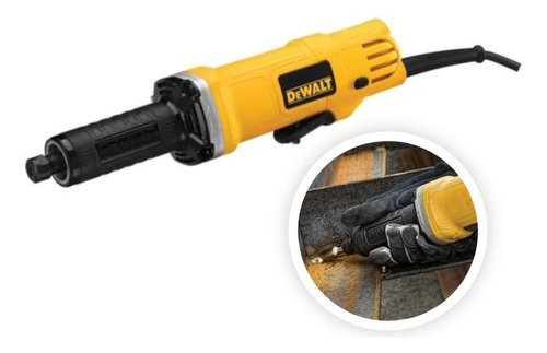 Esmeriladora Recta Dewalt 6mm 450w