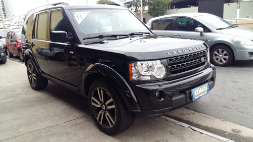 Land Rover Discovery 4 Black White Blindado