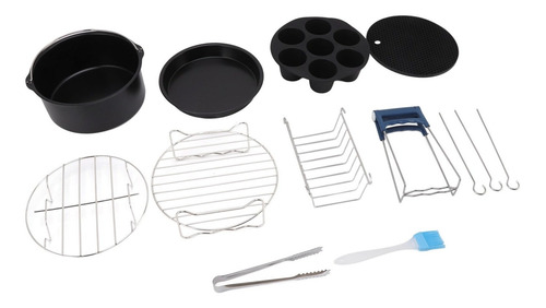 Juego De Sartenes Para Accesorios Para Freidoras, Resistente