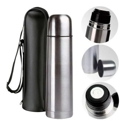 Termo Bala De Acero Inoxidable 500 Ml