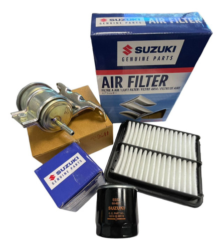 Kit De Filtros, Aire, Aceite Y Combustible Originales Suzuki