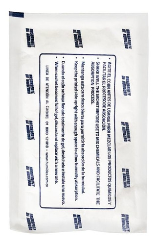 Imagen 2 de 4 de Absorbente Humedad Clark Sachet 2 X 60 Gr