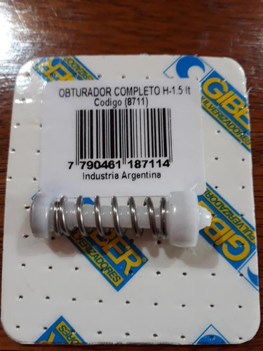 Imagen 4 de 5 de Obturador Completo H-1.5 Lts Giber Envios Respuestos Giber