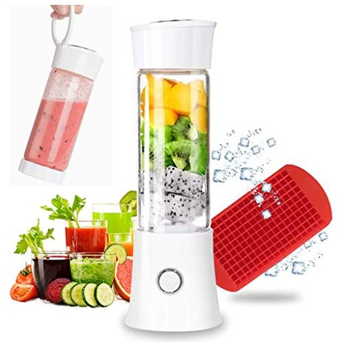 Portable Blender, Smoothie Blender With 16oz Travel Gla...