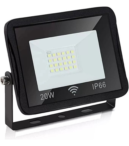 Reflector Led 20w Ip66 Sensor Movimiento Exterior